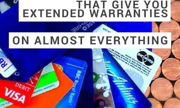 16 Credit Cards That Give You Extended Warranties on Almost Everything