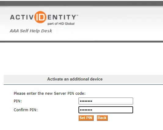 Activating and Registering HID Approve Tokens | AAA Server for Remote
