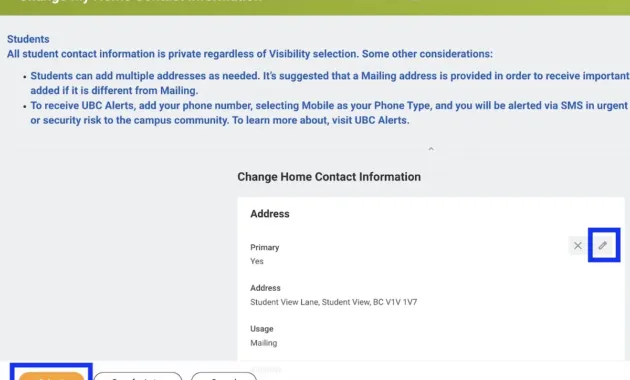 Adding or changing your contact information | Workday Tutorials