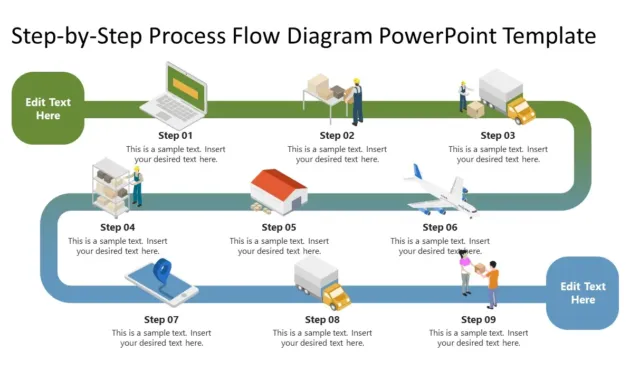 Connecting Process Ppt Slide Templates Free | Fanny Printable