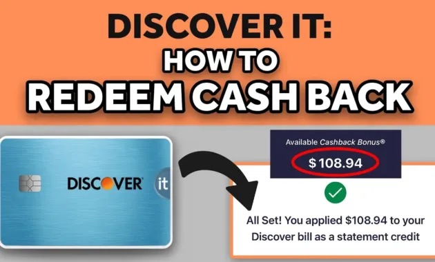 📱 Discover It Cash Back Card Tutorial: 💰 How to REDEEM Your Cash Back