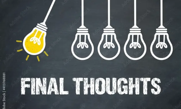 Final Thoughts Stock Illustration | Adobe Stock
