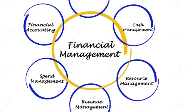 Financial Management stock illustration. Illustration of cash - 94368114