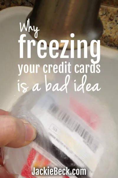 Freeze Credit Cards in Ice? Here's What Actually Happens