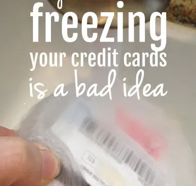 Freeze Credit Cards in Ice? Here's What Actually Happens