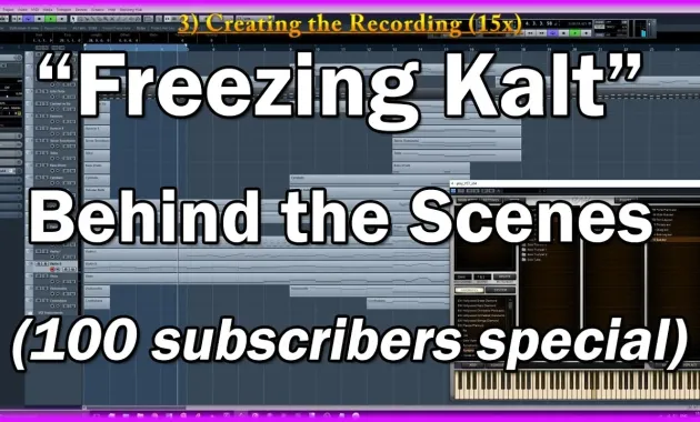 Freezing Kalt | Behind The Scenes (100 subscribers special) - YouTube