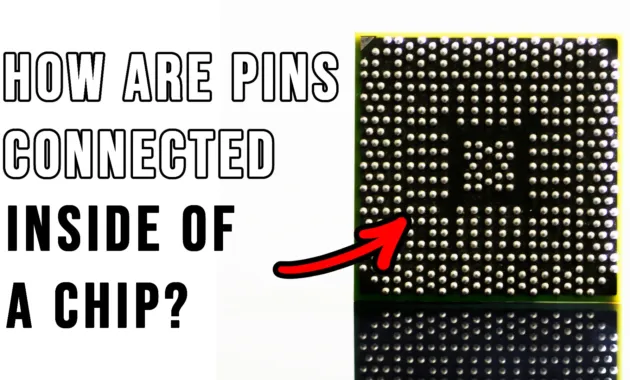 How is a chip (die) connected to the pins? Do you know? #HighlightsRF