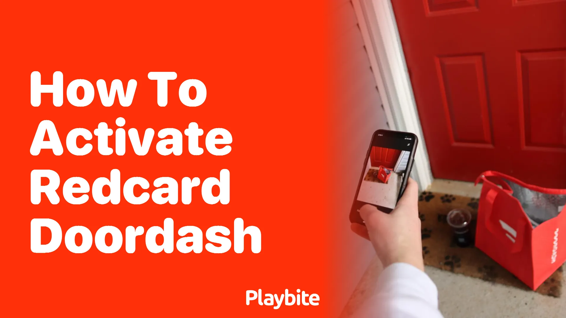 How to Activate Your RedCard on DoorDash - Playbite