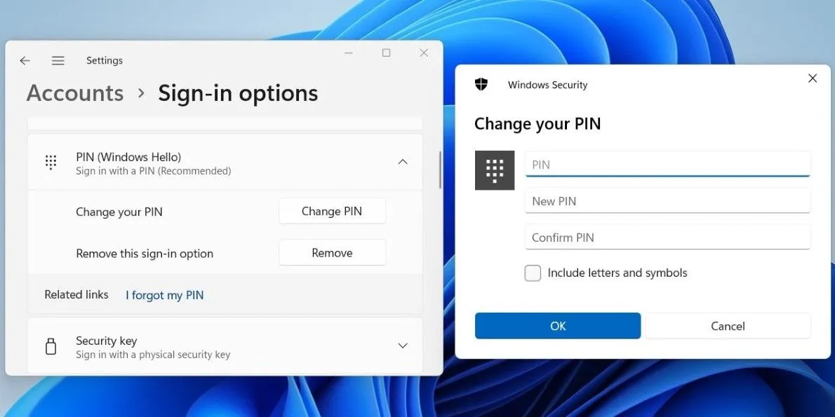 How to Change an Account PIN in Windows
