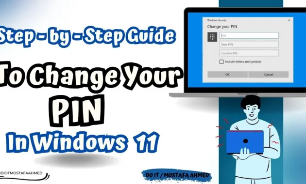 How to Change your PIN in Windows 11 ( Step By Step Guide ) - YouTube