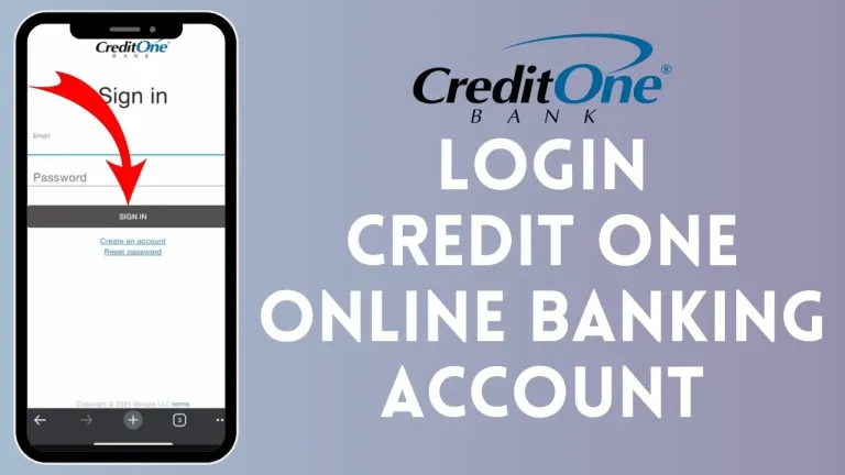 How to Login to Credit One Online Banking (2024) | Credit One Login