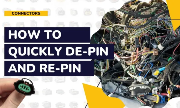 How to Quickly Re-Pin Automotive Connectors | And De-Pin - YouTube