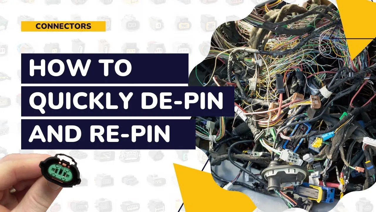 How to Quickly Re-Pin Automotive Connectors | And De-Pin - YouTube
