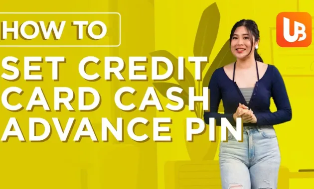How To Set Credit Card Cash Advance PIN - YouTube