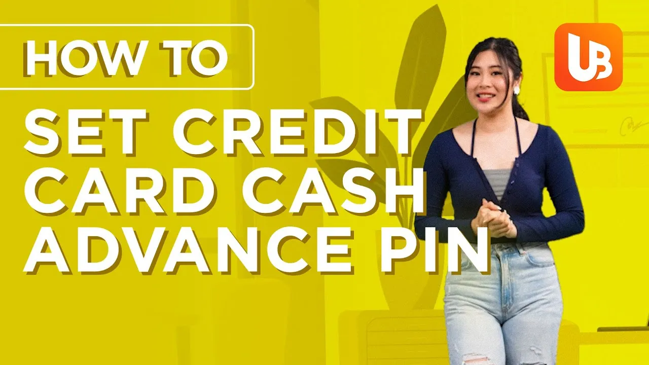 How To Set Credit Card Cash Advance PIN - YouTube
