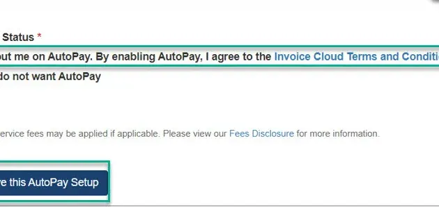 How to set up autopay | Maine Water