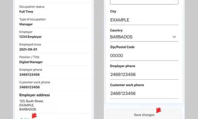 How to update your personal information