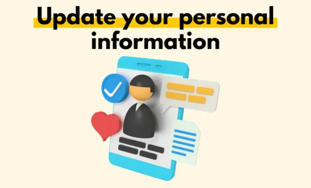 How To Update Your Personal Information – PageWheel