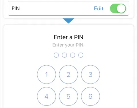 Managing an Easy Access PIN Code | Parents - Mobile | OurFamilyWizard