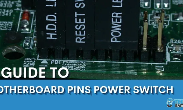 Motherboard Power Switch Pins: How To Connect Them