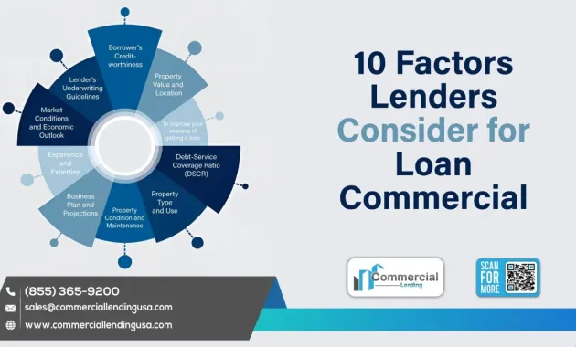 Navigating the Commercial Loan Landscape: 10 Critical Factors Lenders