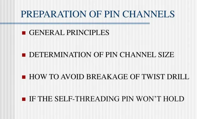 PPT - USE OF DENTAL PIN PowerPoint Presentation, free download - ID:901756