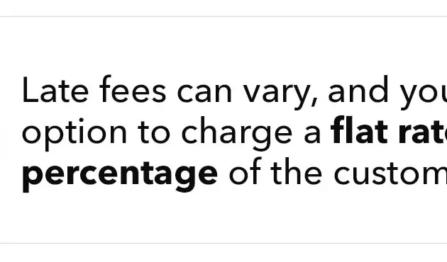 Pros And Cons To Charge Late Payment Fees | QuickBooks