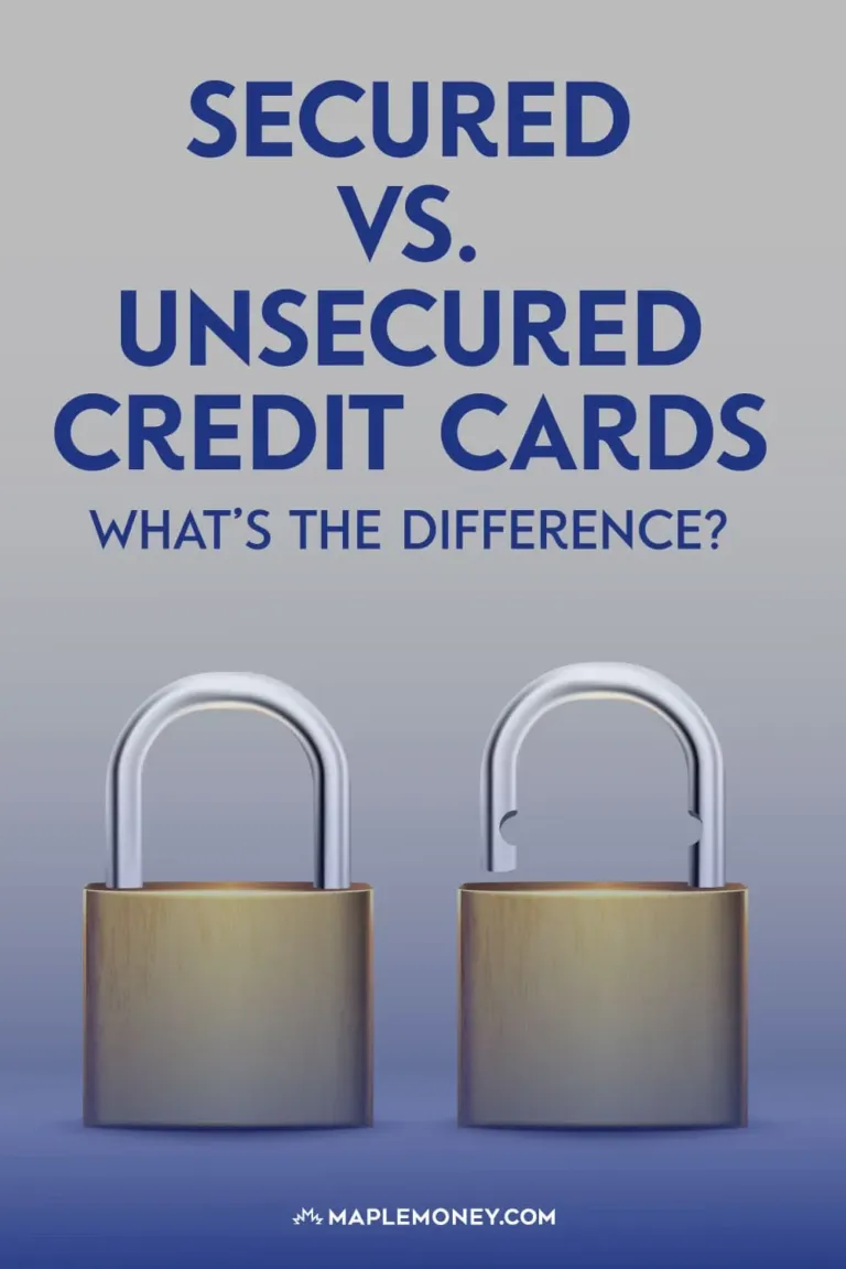 Secured vs. Unsecured Credit Cards: What's the Difference?