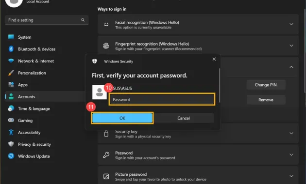 [Windows 11/10] Troubleshooting - PIN (Windows Hello) Login Failed